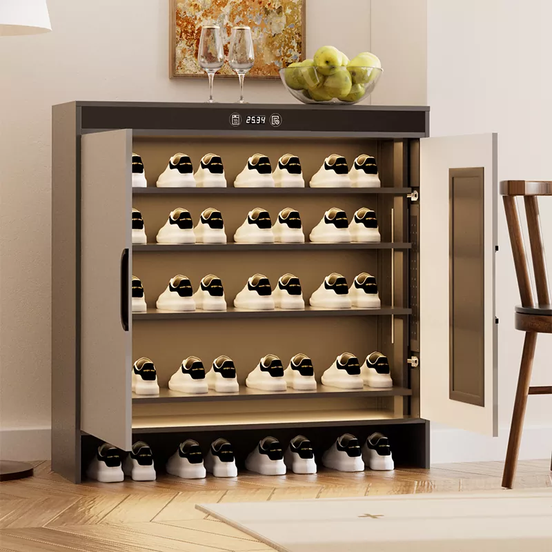 Gabinete de zapatería de secado de sincronización de calefacción eléctrica de grafeno