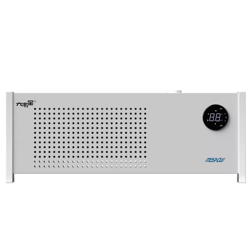 Calentador eléctrico de zócalo de guión de grafeno blanco de 1100W