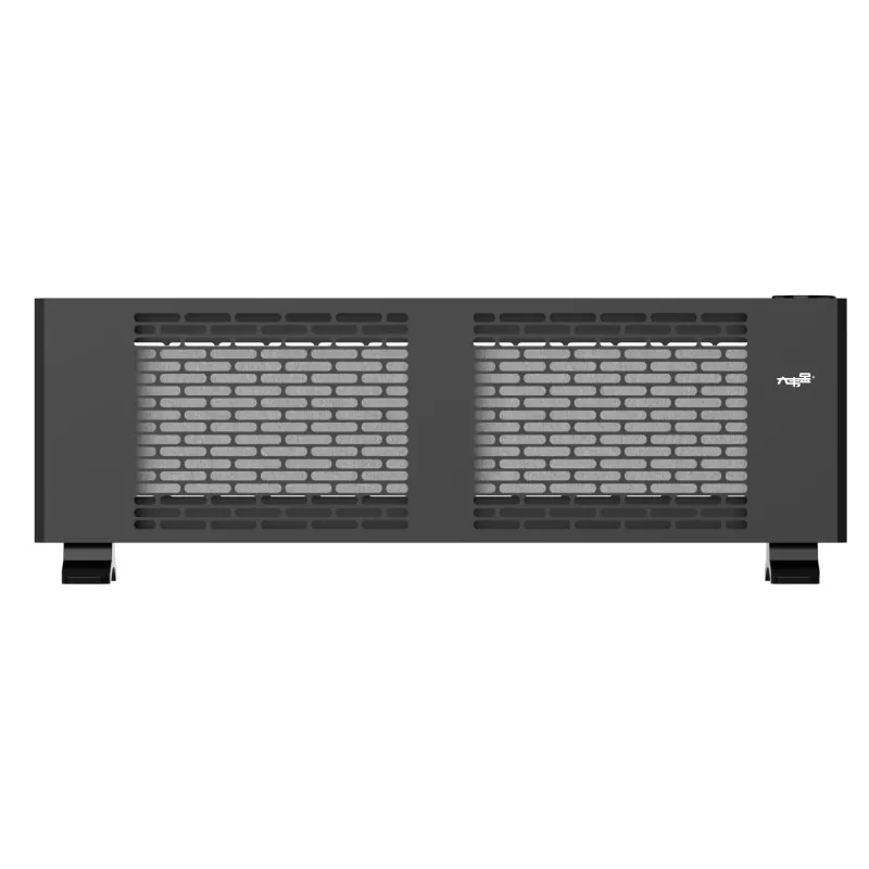 Calentador eléctrico de placa de campo de grafeno negro de 1800W