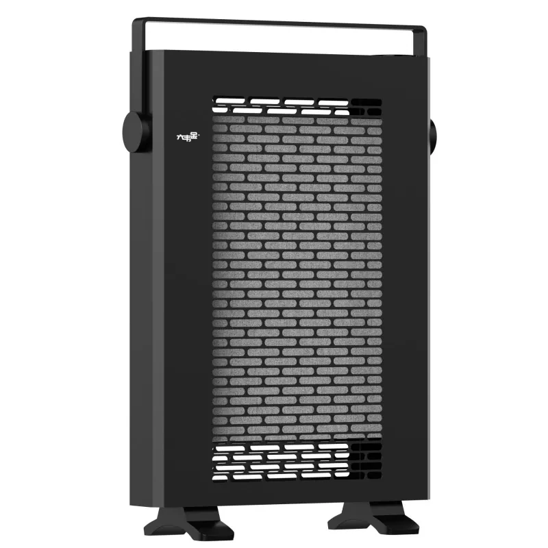 Calentador vertical negro de grafeno de 1800W