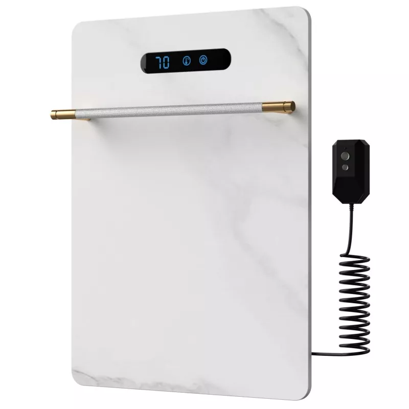 Estante de toallas de roca de grafeno blanco Estante de toallas de roca de grafeno blanco