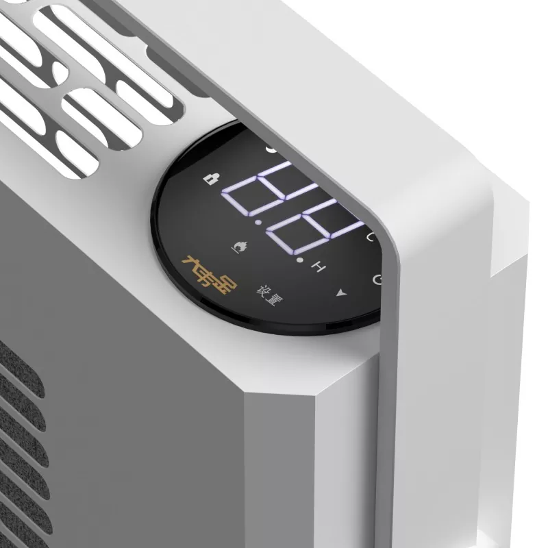 Calentador de grafeno infrarrojo lejano portátil blanco